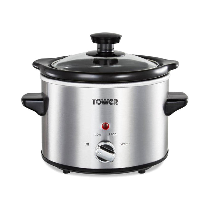 Tower - Stainless Steel 1-2 Portion Slow Cooker Slow Cookers | Snape & Sons