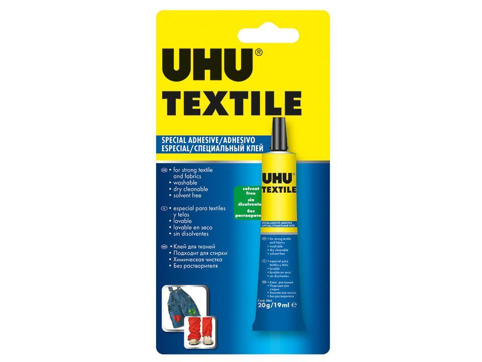 UHU - UHU Textiles Adhesive 19ml Fabric Adhesives | Snape & Sons