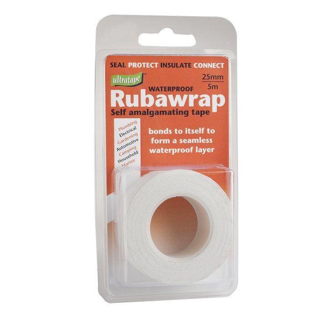 Ultratape - White Rubawrap Self Amalgamating Tape Repair Tape | Snape & Sons