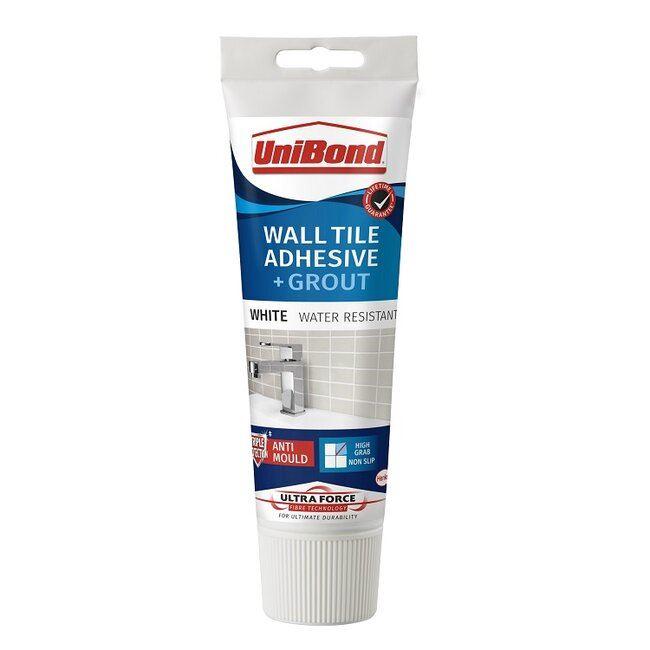 Unibond - Ultra Force Wall Tile Adhesive + Grout White Tile Adhesive & Grouts | Snape & Sons