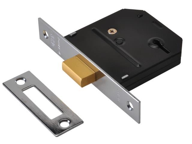 Union Locks - Essentials 3 Lever Deadlock 65mm Deadlocks | Snape & Sons