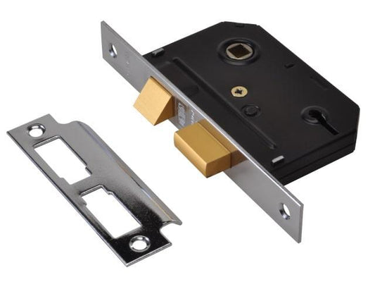 Union Locks - Essentials 3 Lever Sash Lock 65mm Sashlocks | Snape & Sons