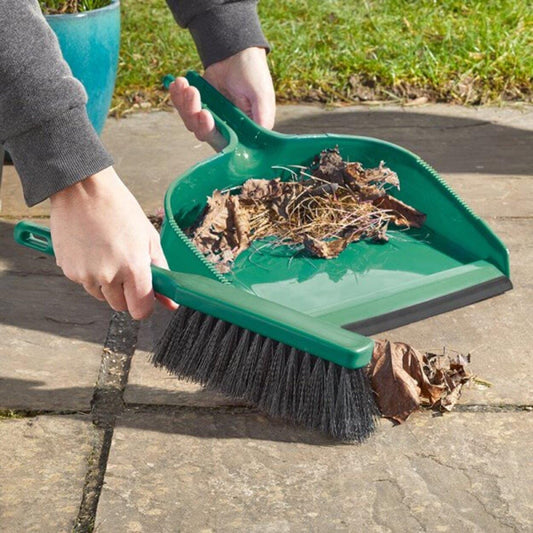 Useful - Jumbo Yard Dust Pan & Brush Dustpan & Brush Sets | Snape & Sons