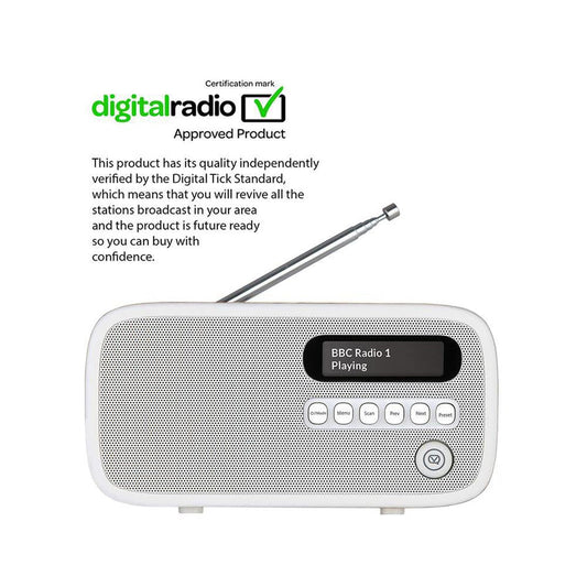 ViewQuest - Oak Dexter DAB/FM Radio Radios | Snape & Sons
