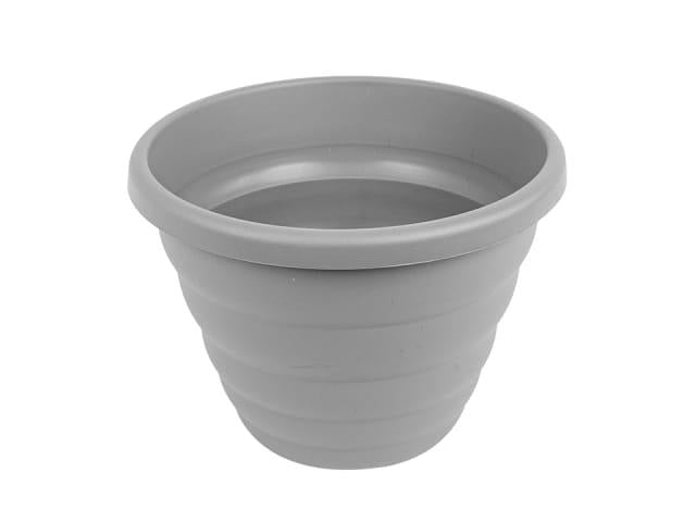 Whatmore - Recycled Grey 32cm Beehive Round Pot Planters | Snape & Sons