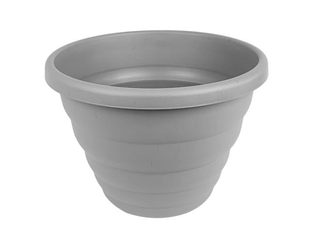 Whatmore - Recycled Grey 48cm Beehive Round Pot Planters | Snape & Sons