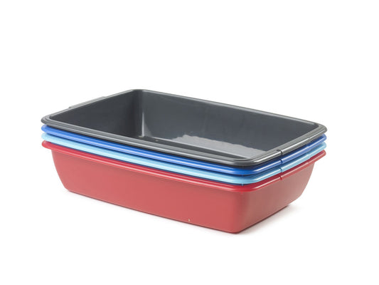 Basic Cat Litter Tray - Assorted Colours