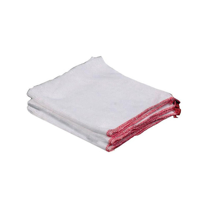 Wilsons - Red Edge Large Bleached Cotton Dishcloth Cloths | Snape & Sons