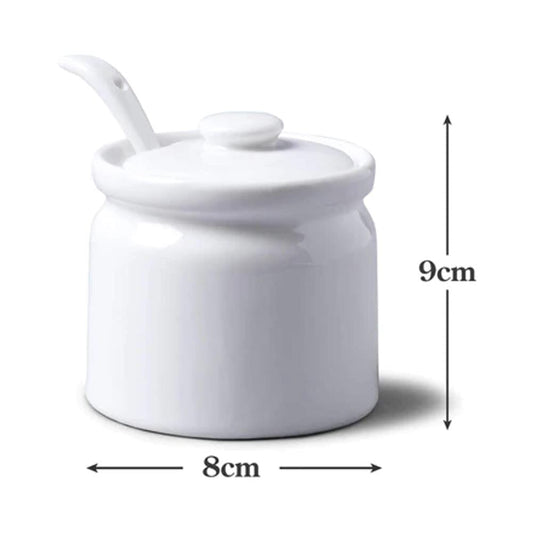 W.M.Bartleet - Classic Condiment Pot with Spoon Serving Dishes | Snape & Sons