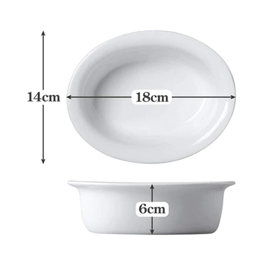 W.M.Bartleet - Individual Oval Crusty Pie Dish Pie Dishes | Snape & Sons