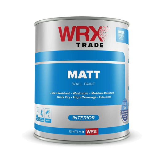 WRX Trade 5L Brilliant White Matt Emulsion Emulsion Paints | Snape & Sons