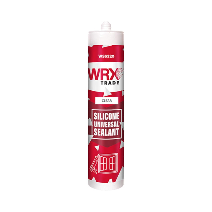 WRX Trade Clear Silicone Sealant 280ml Silicone Sealants | Snape & Sons