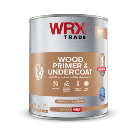 WRX Trade Wood Primer & Undercoat 2.5L Wood & Metal Paints | Snape & Sons