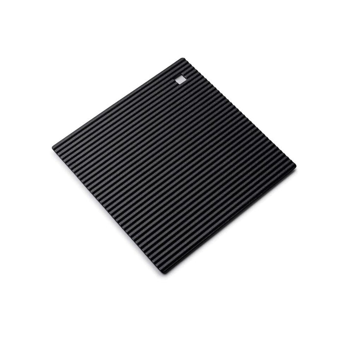 Zeal by CKS - Hot Mat 18cm Black Square Silicone Trivet Trivets | Snape & Sons