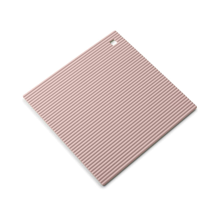 Zeal by CKS Hot Mat 18cm Rose Pink Square Silicone Trivet Trivets | Snape & Sons