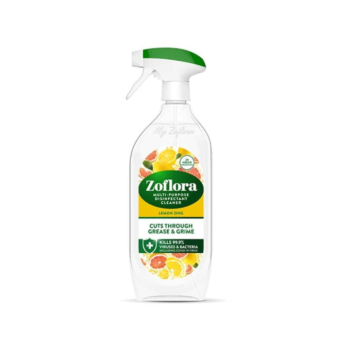 Zoflora - Trigger Spray Lemon Zing 800ml Bleach & Disinfectants | Snape & Sons